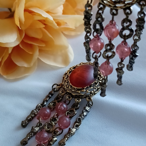 Vintage Rustic Earrings from Israel - Picture 10 of 11